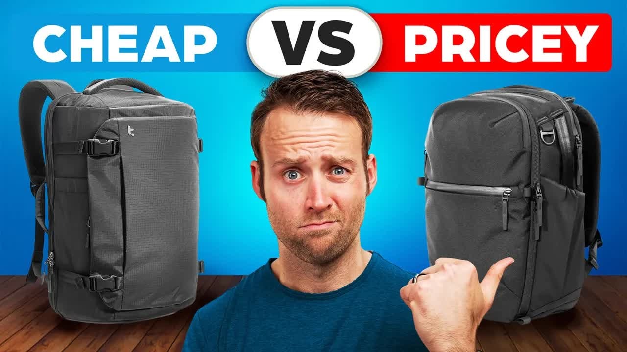They loaded up a $90 backpack and a $239 backpack to see whether ...