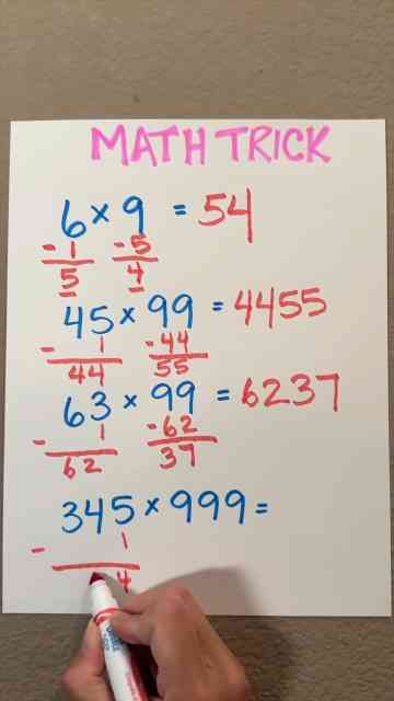 This math trick is surprisingly clever