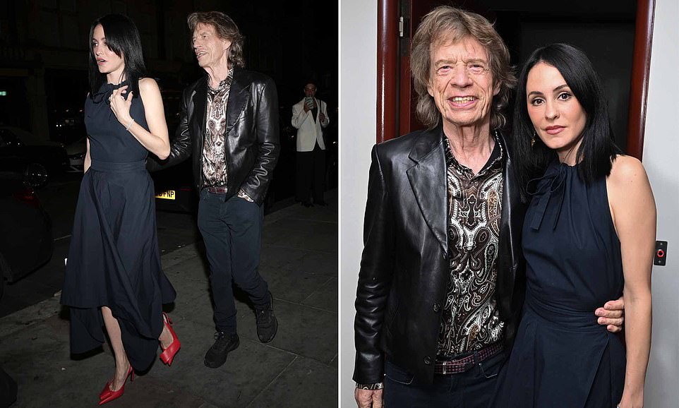 Mick Jagger and Melanie Hamrick hit the town for rare date night