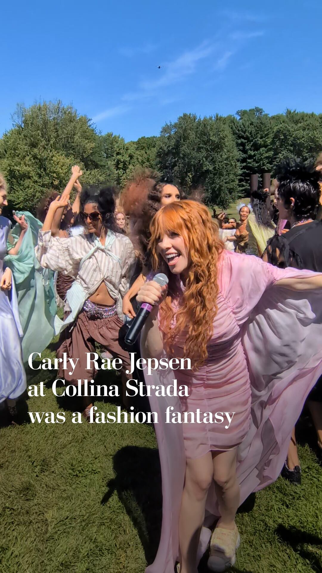 Carly Rae Jepsen at Collina Strada was a fashion fantasy