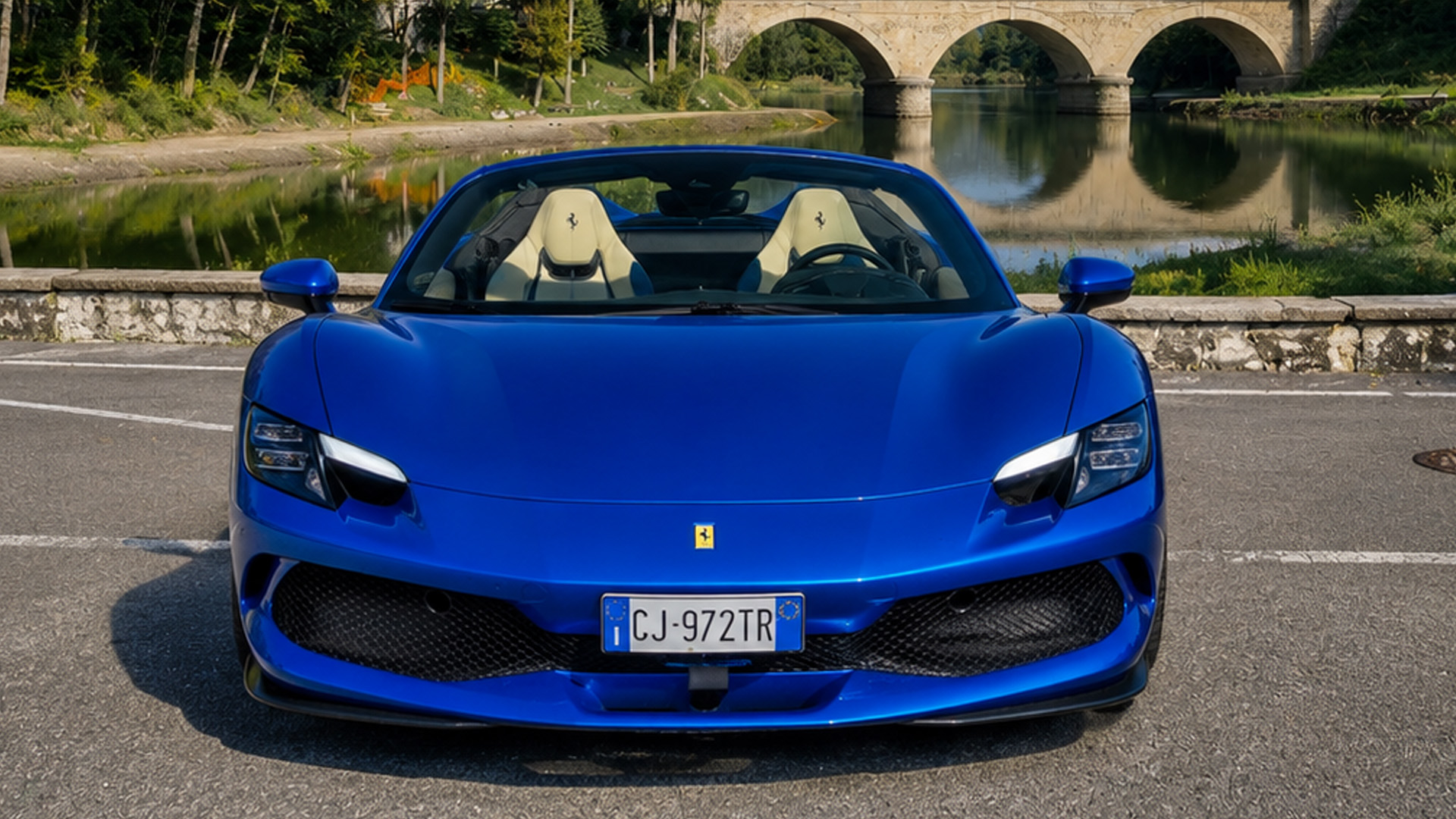 Ferrari 296 GTS combines open top driving with hybrid power
