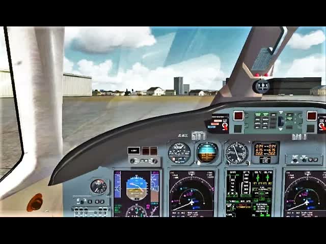 Citation X VATSIM shared cockpit KLAX departure!