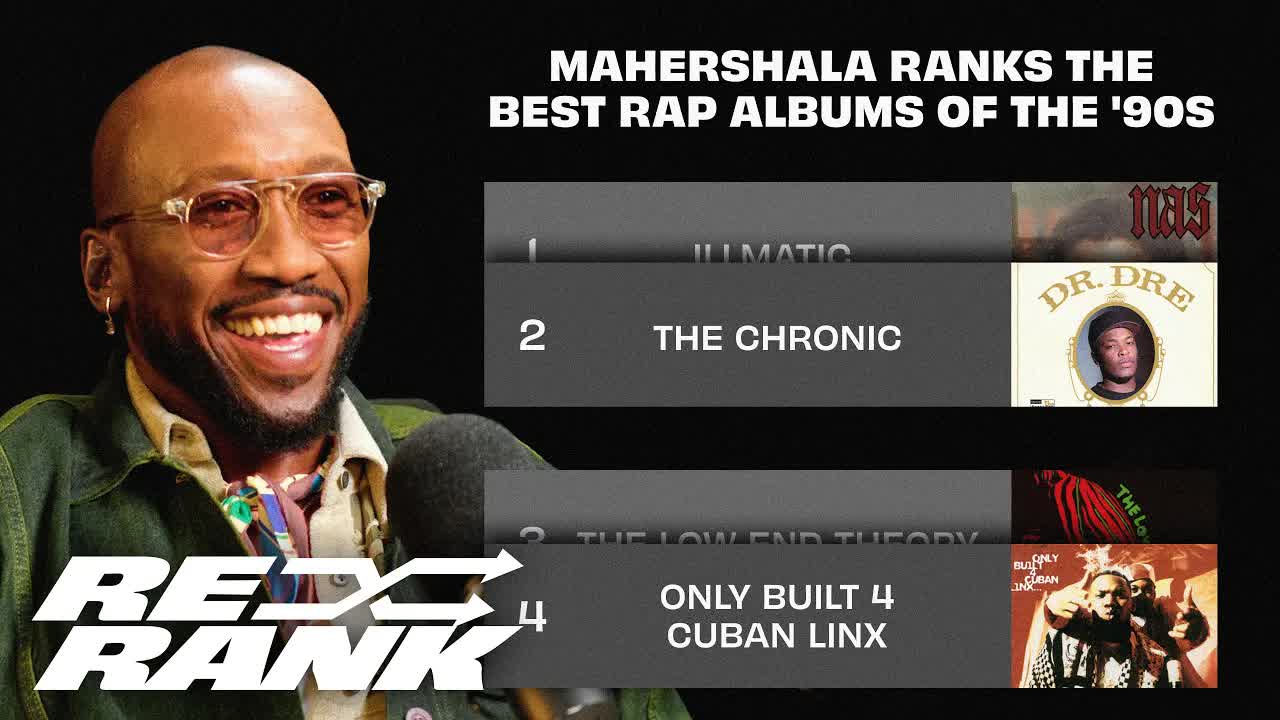 Mahershala Ali crowns the 10 best rap albums of the 90s | Re-rank