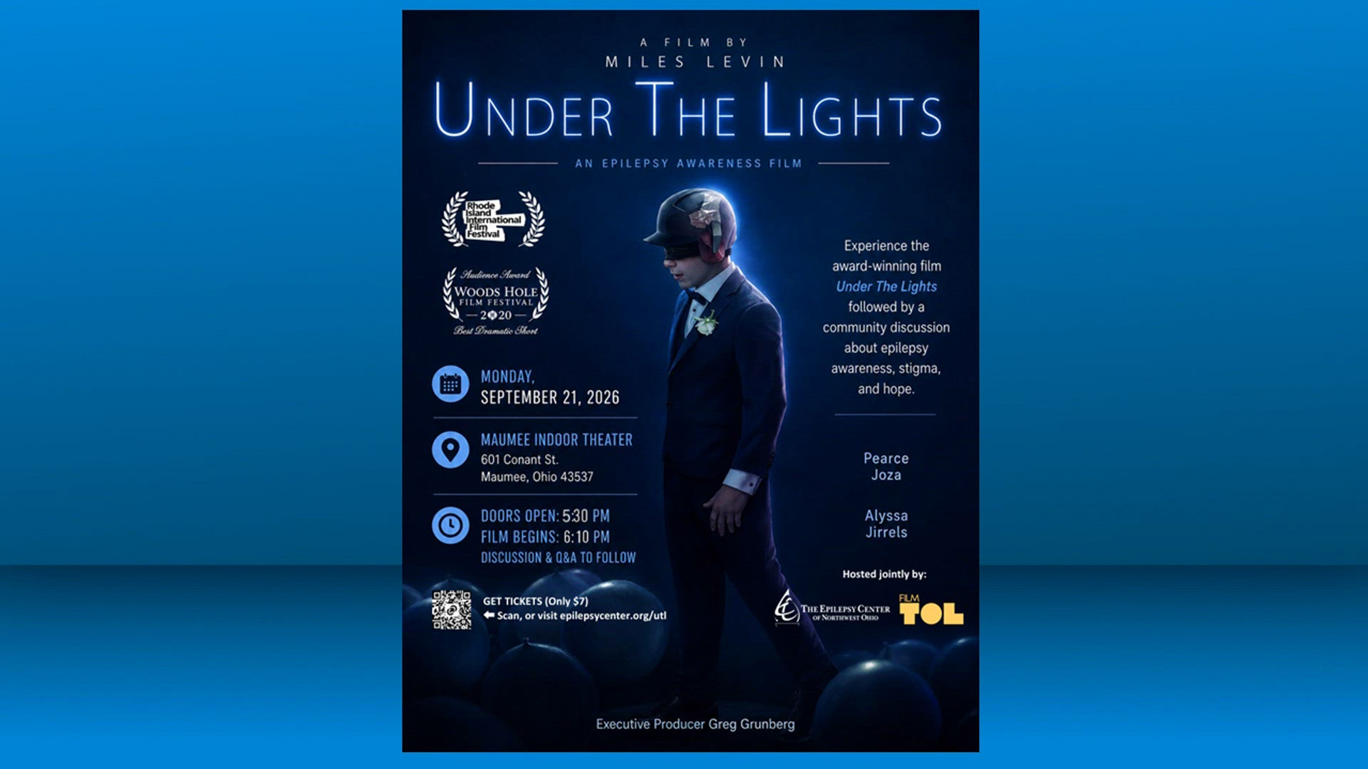 Advanced screening of 'Under the Lights' film and Q&A with Miles Levin ...