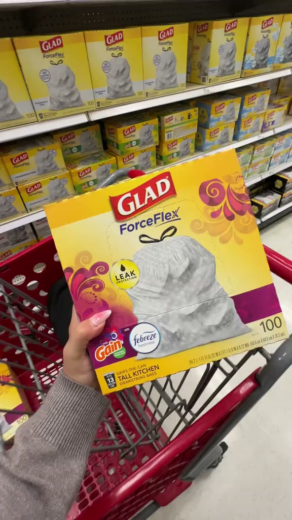 Target trash bag stock up deal under 9 cents a bag