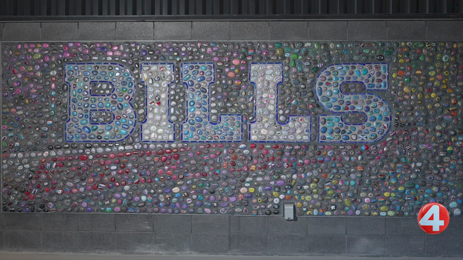 Rocks of Unity installation celebrates community, Bills Mafia