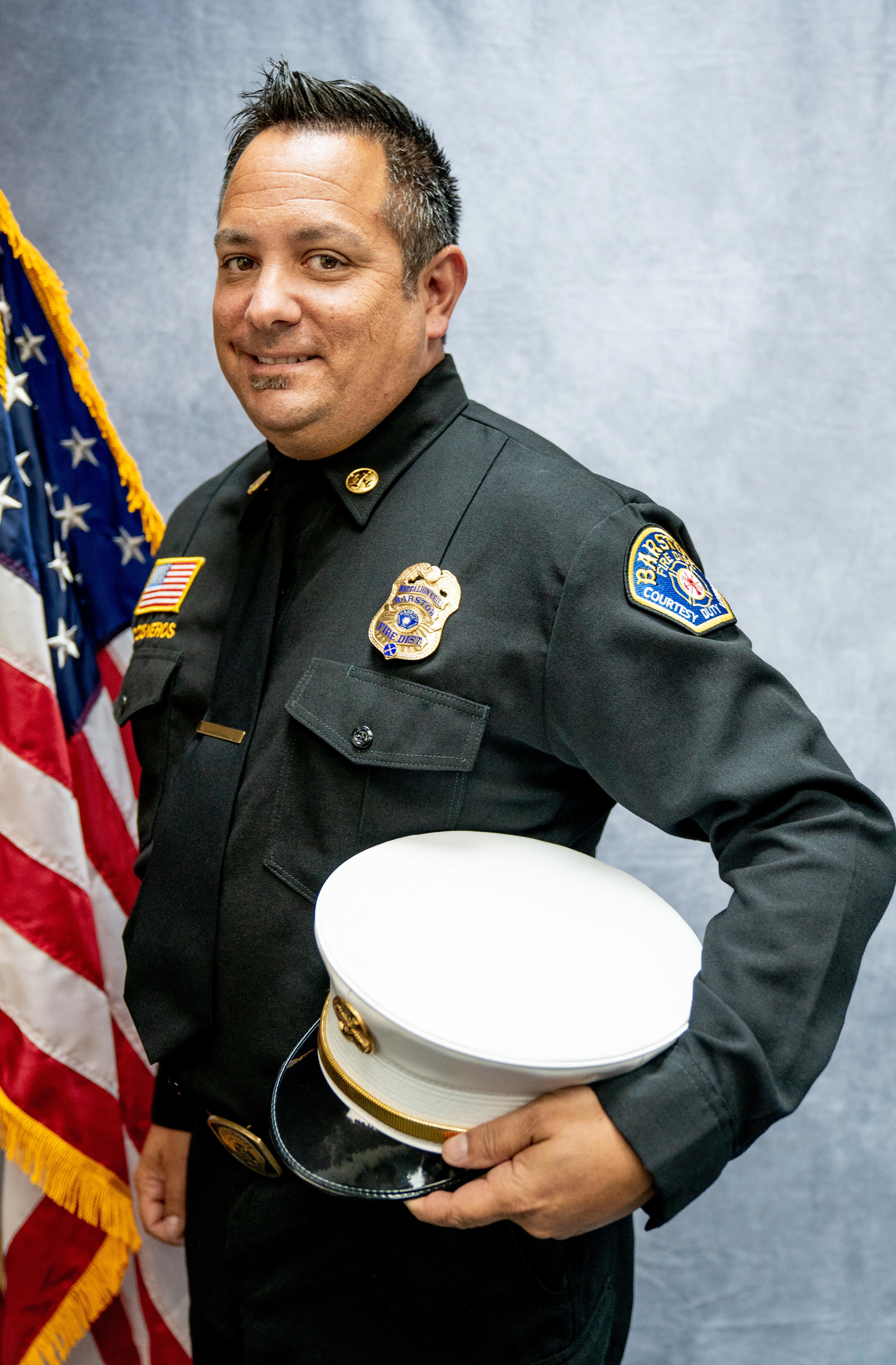 Barstow Fire Chief Cory Cisneros announces sudden resignation