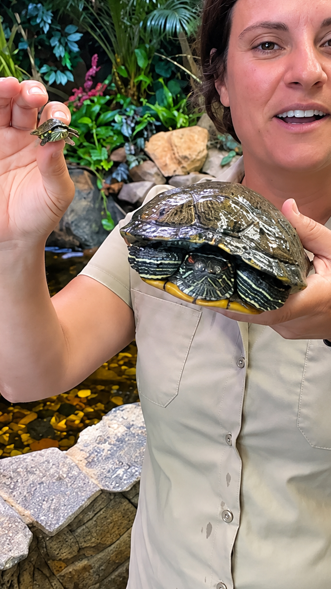 Why baby red-eared slider turtles require adult supervision