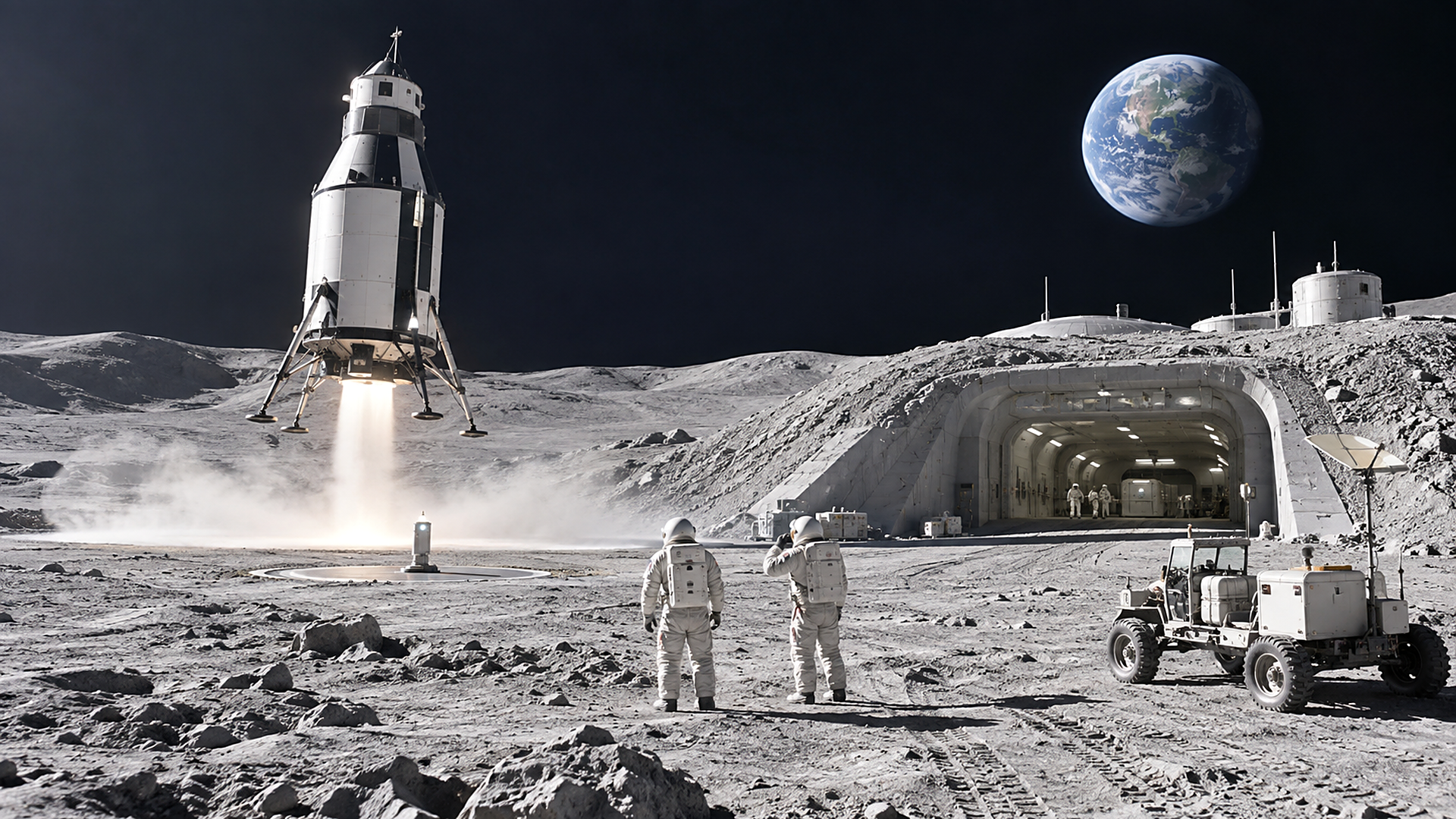Lunex, the Air Force's moon base plan that vanished when Vietnam ...