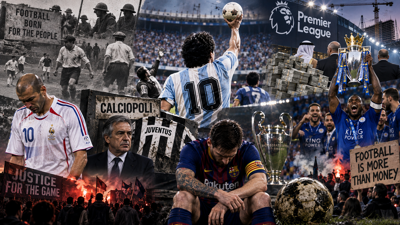 Scandals, power struggles and legendary upsets shaped football’s rise ...