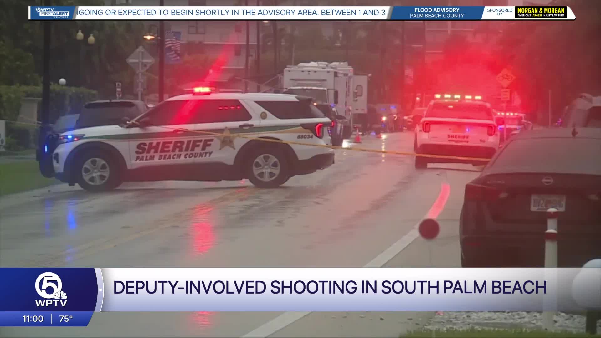 Deputy-involved shooting investigated on South Palm Beach