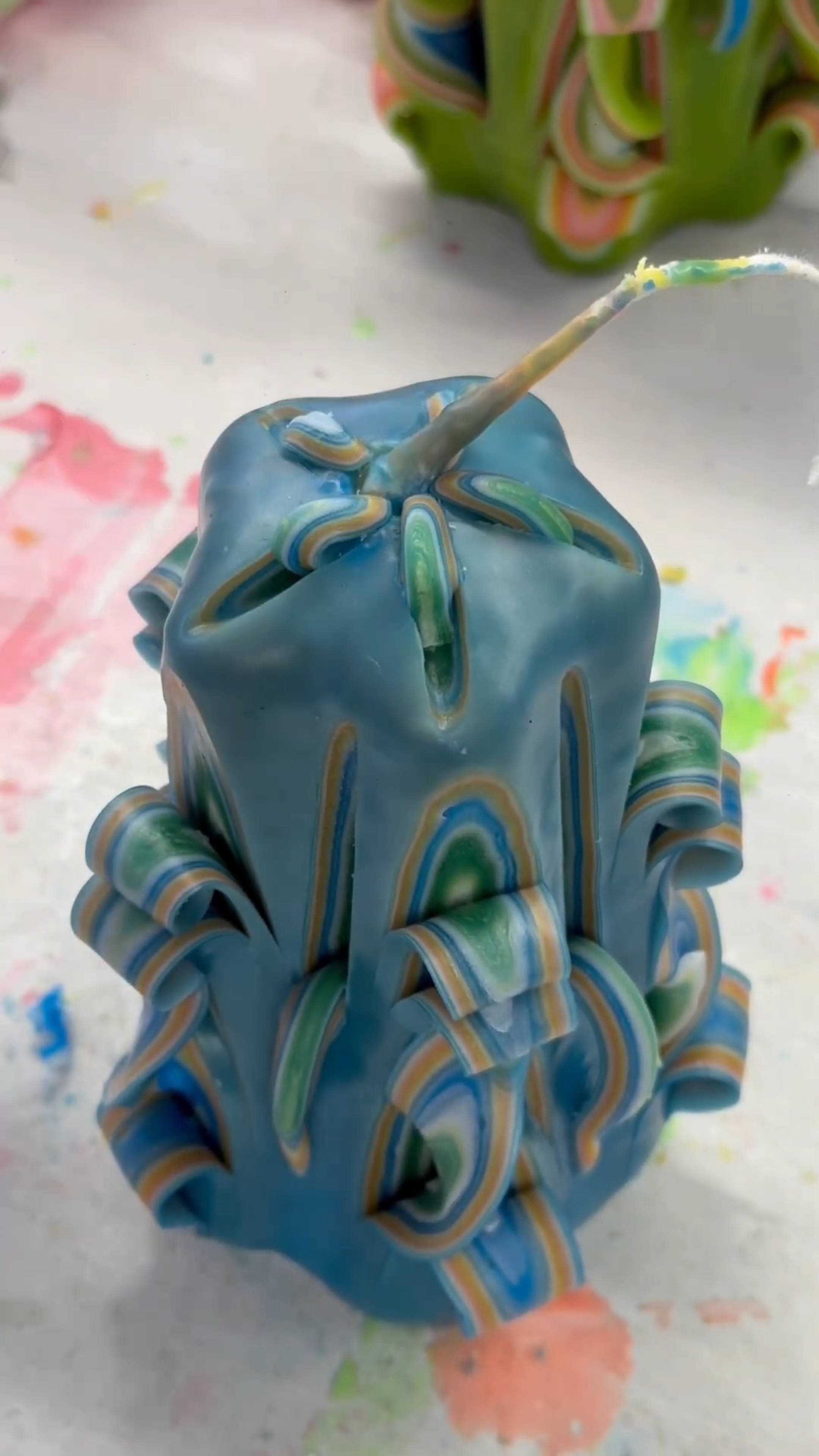 Tippy Choppy Wax Candles
