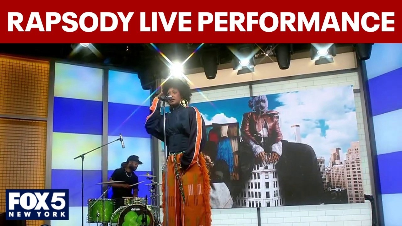 Rapper Rapsody performs 'God Gotta Afro'