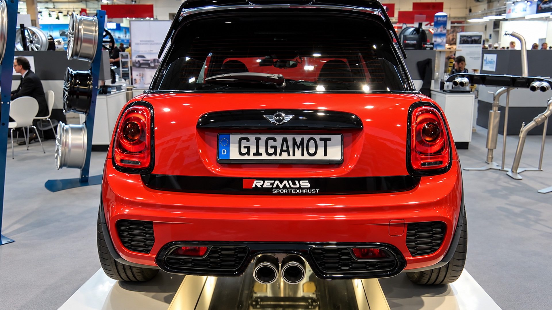 Center Exhaust Gives This Mini Cooper S a Stronger Character