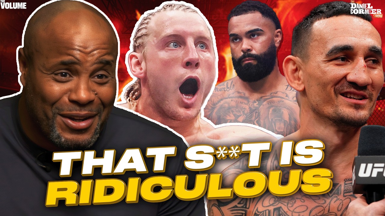 Daniel Cormier goes off on Paddy Pimblett, Max Holloway & Gable ...