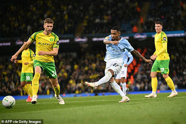 Allan impressed for City and was also on the scoresheet during the third-round cup victory