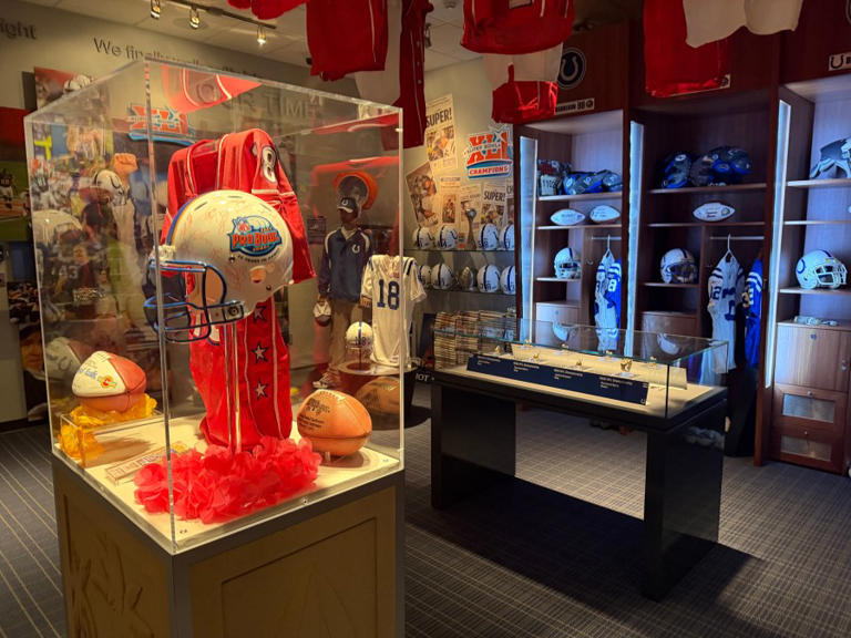 Welcome to Colts heaven: The team’s hidden memorabilia room