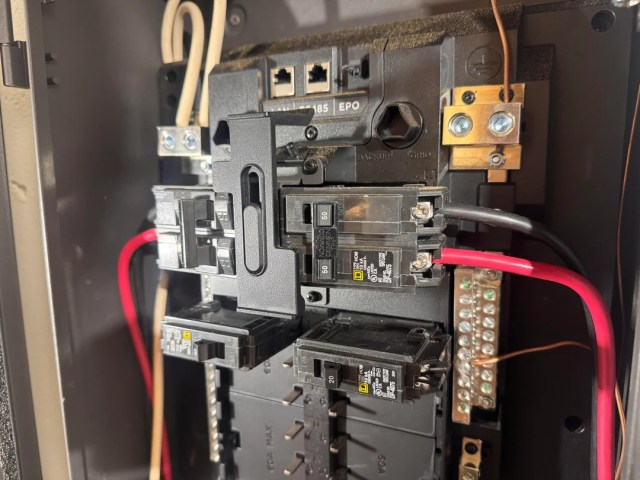 Homeowner's smart panel had 2 unused breakers and a generator switch ...