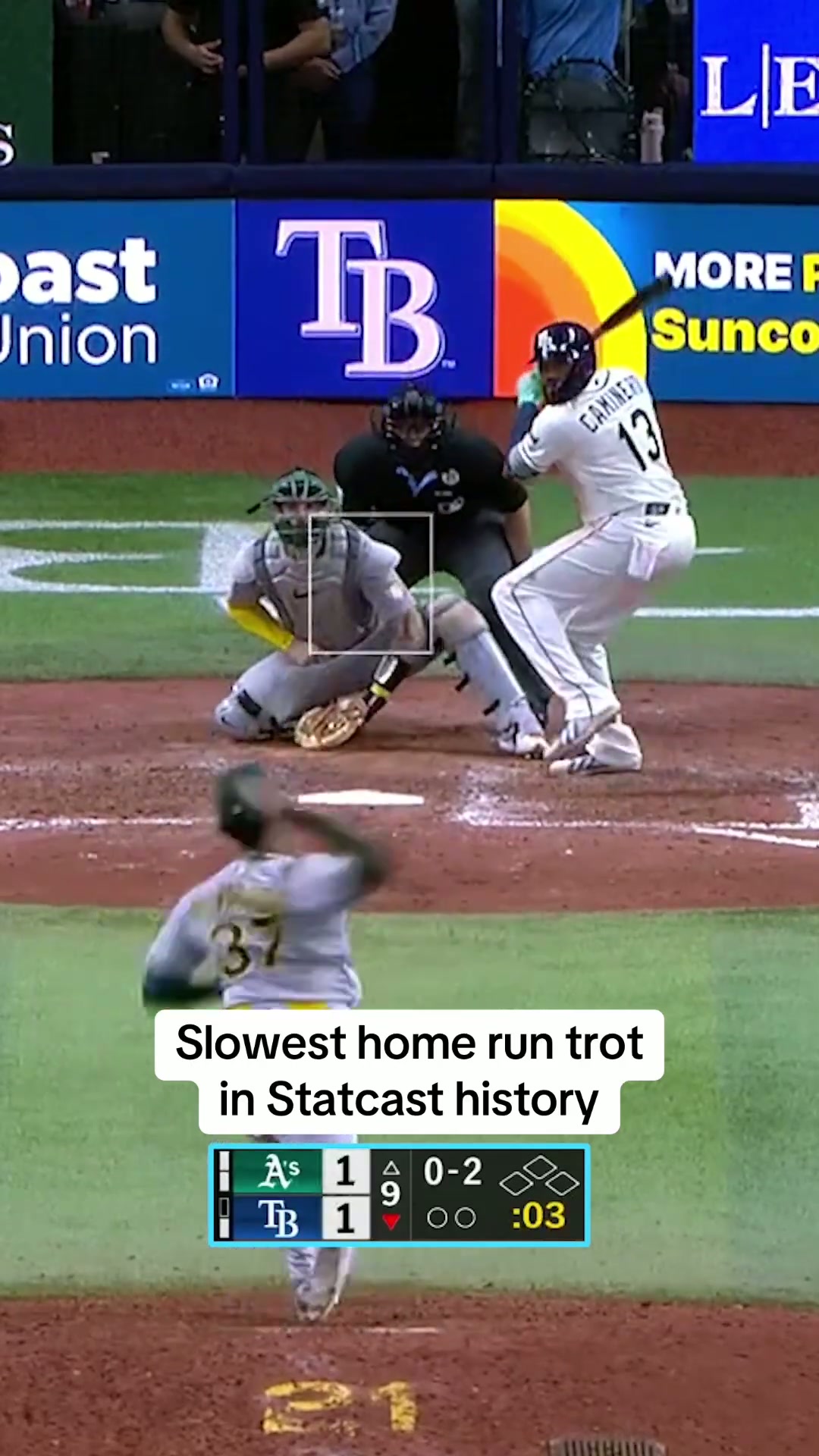 Slowest home run trot in MLB history