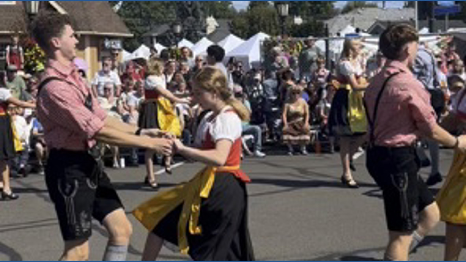 Opening day of Mt. Angel Oktoberfest