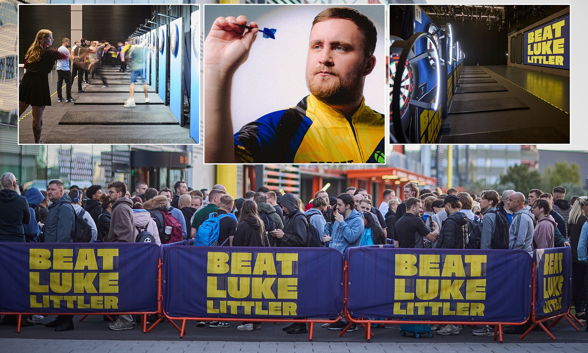 Inside the Beat Luke Littler auditions: Hundreds of hopefuls queue for ...