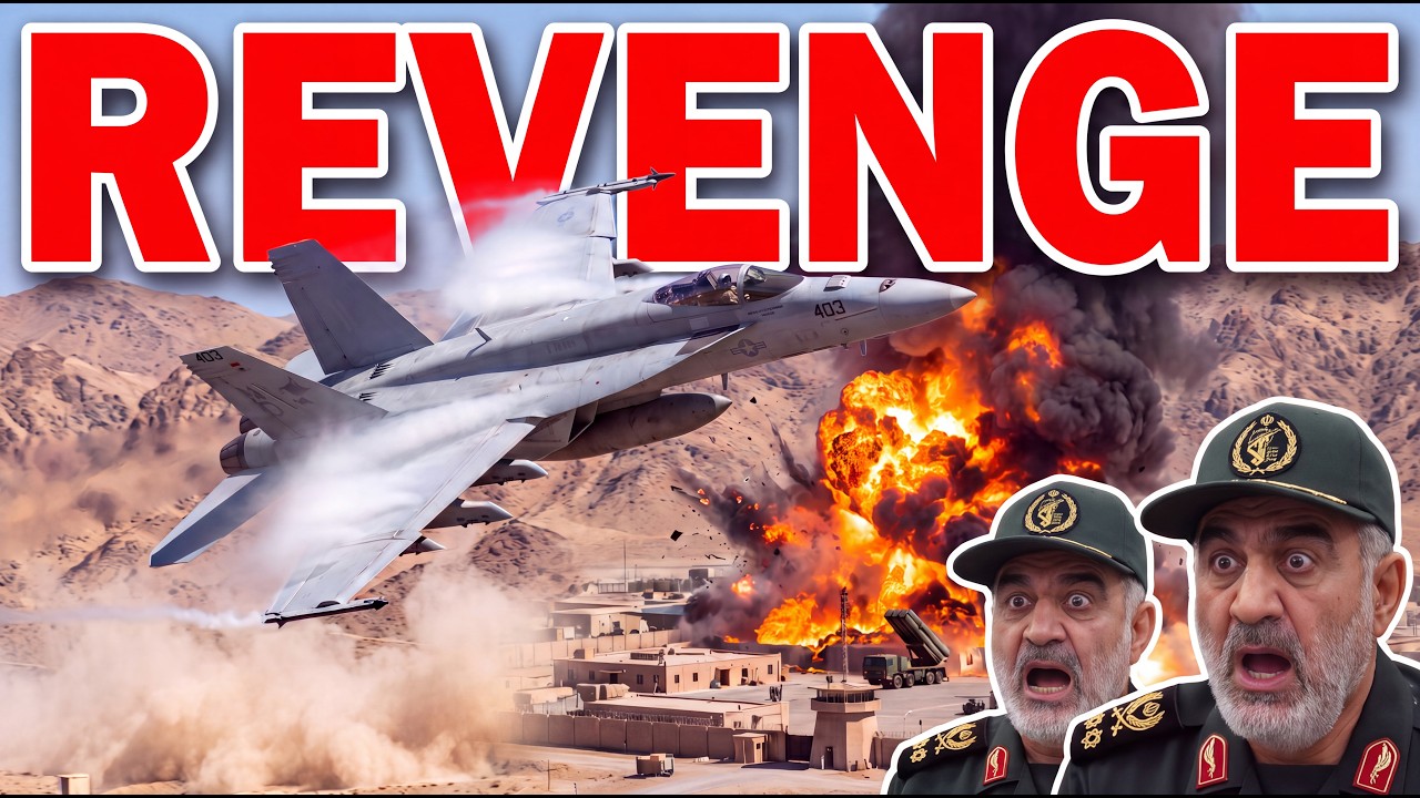 US military just got massive revenge on Iran's IRGC 🇺🇸