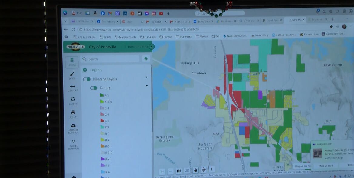 City of Priceville launches GIS map project
