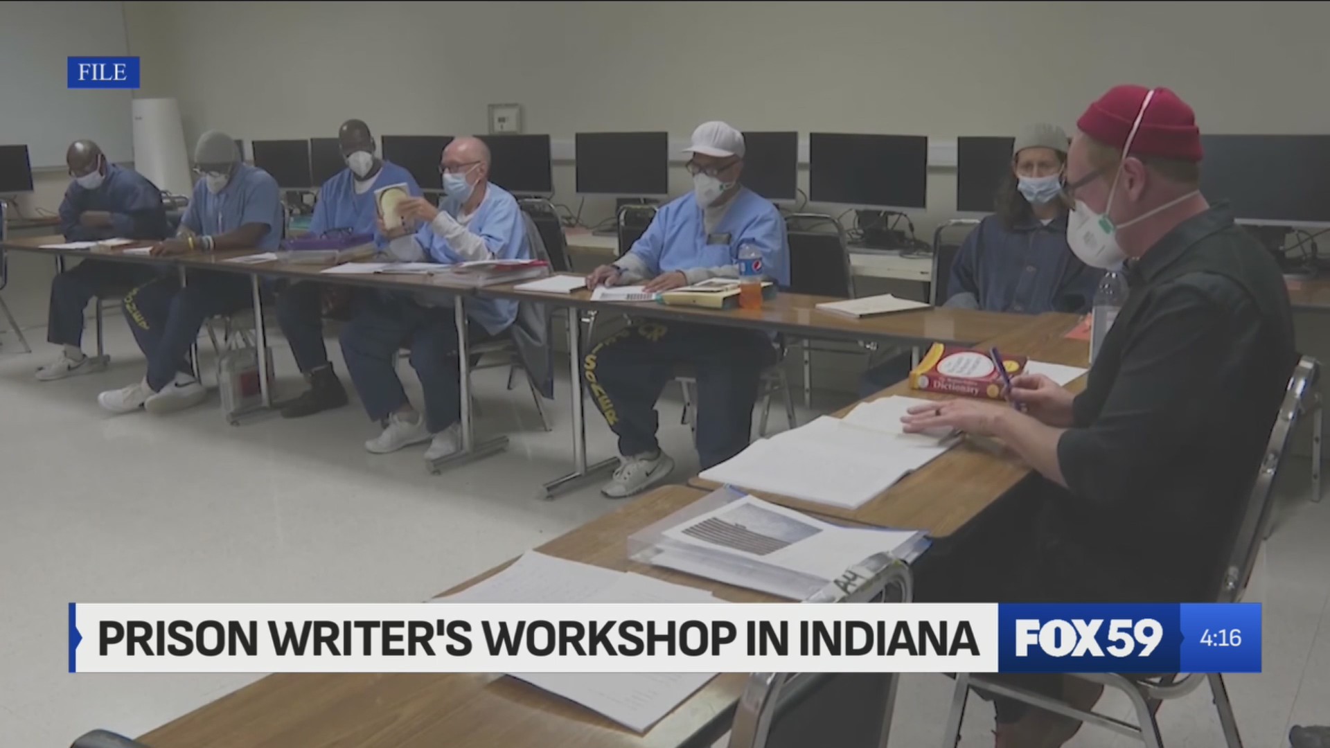 Indiana prison inmates are writing to not offend again