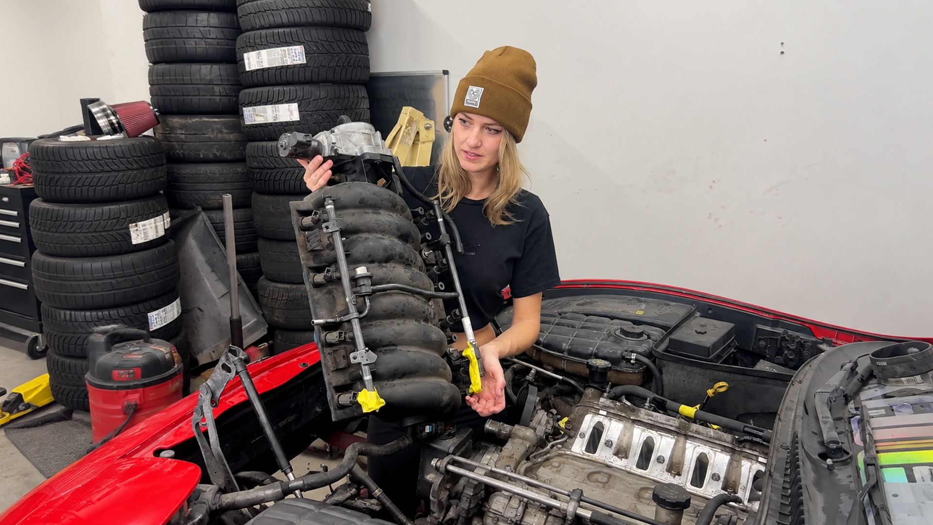 Preparing this C5 Corvette engine for a major rebuild