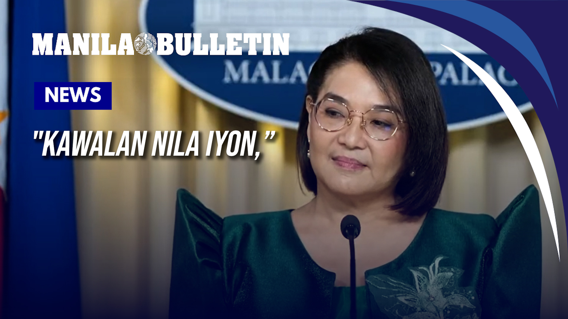 'Kawalan nila iyon': Castro hits back at Duterte camp