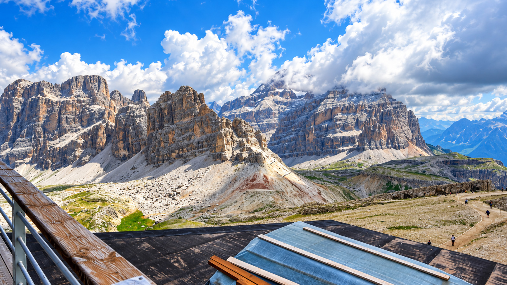 Falzarego Pass to Mount Lagazuoi Dolomites Italy (4K)