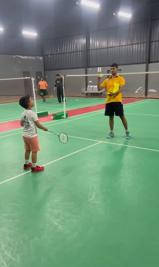 Building badminton skills from the basics