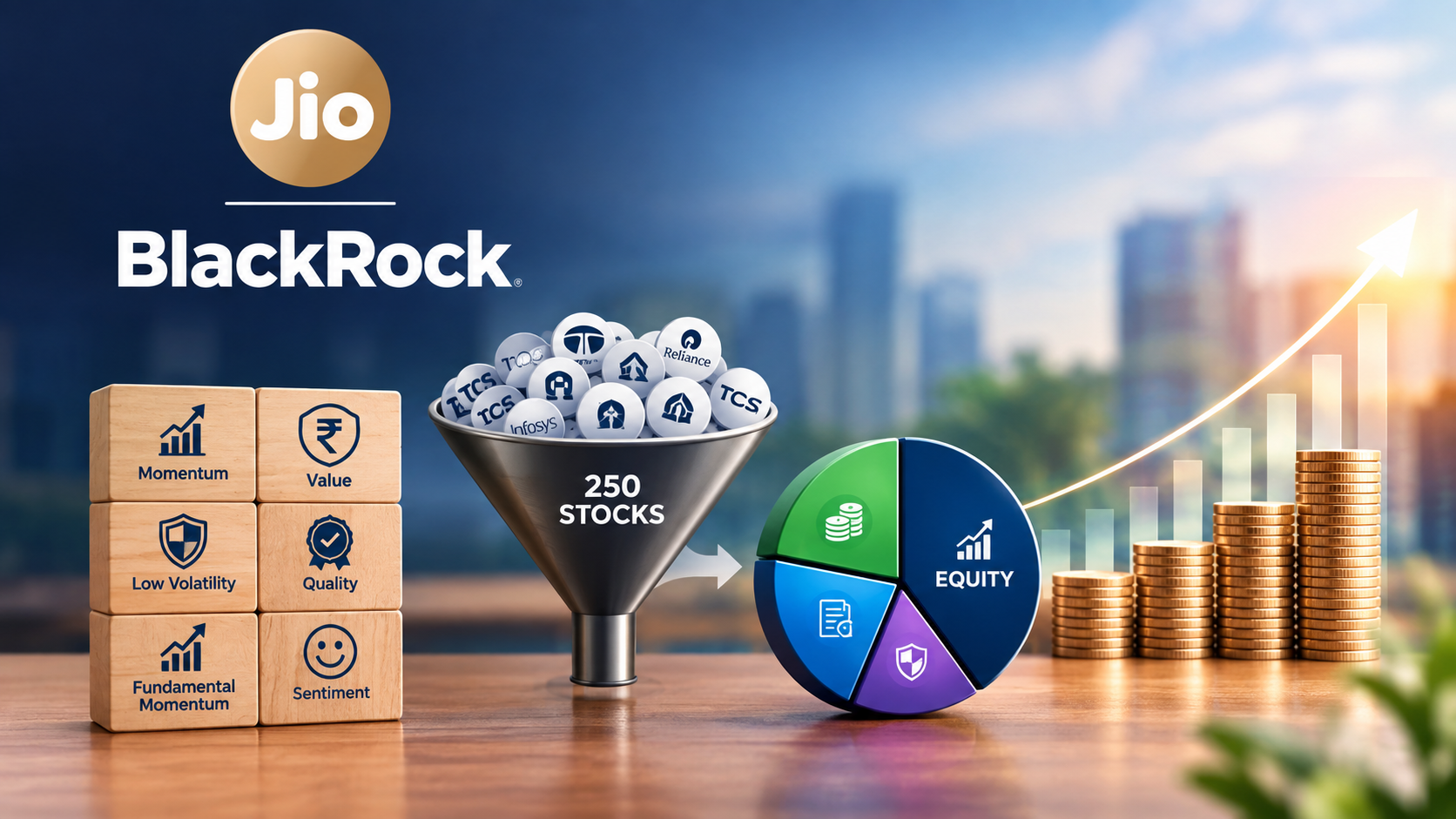 Six factors, 250 stocks and one model: How JioBlackRock is building ...