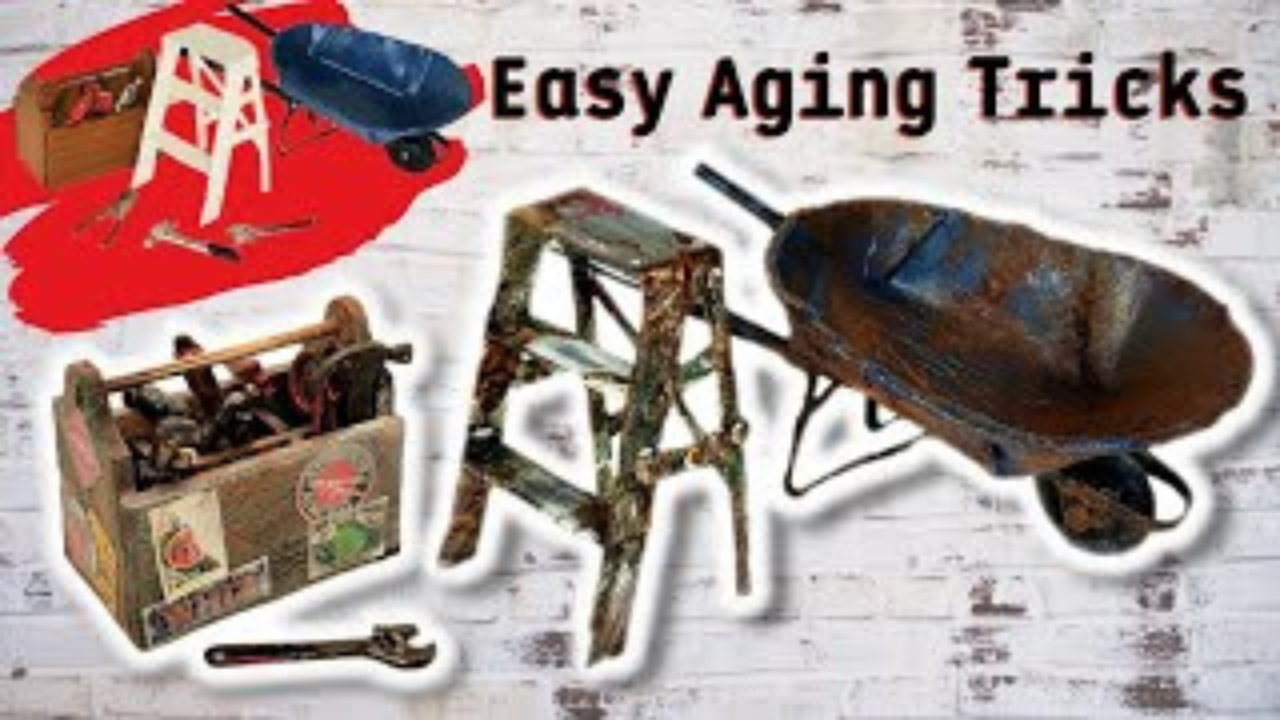 Creating realistic rusty miniature workshop details