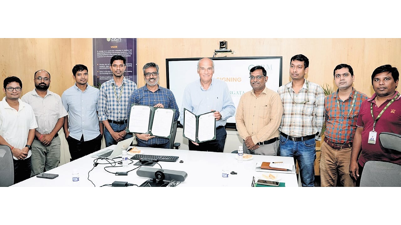 SRM signs MoU with Rome Tor Vergata University to expand research ties