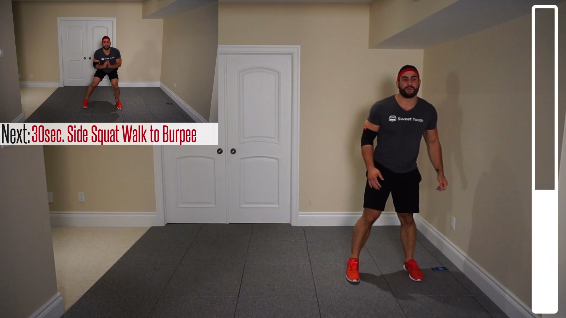 6 minute home cardio workout with no equipment - burn fat at home!