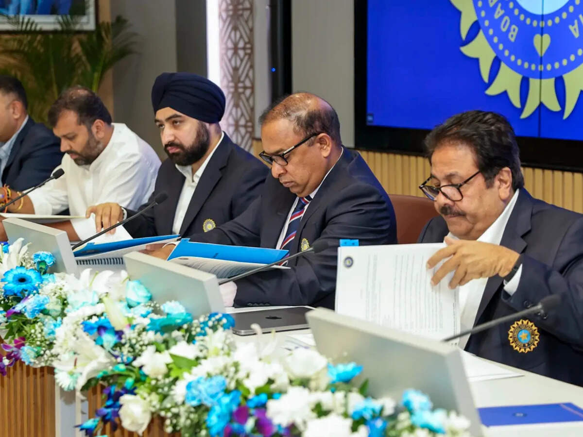 BCCI AGM underway with new men’s selection chief, ICC representative on ...
