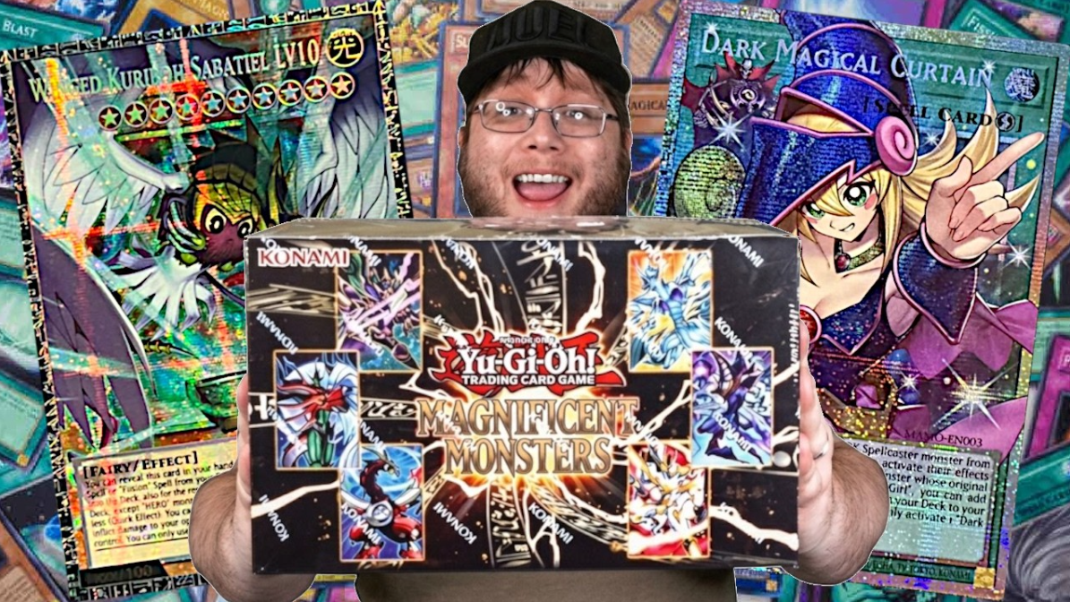 We opened a magnificent monsters display box