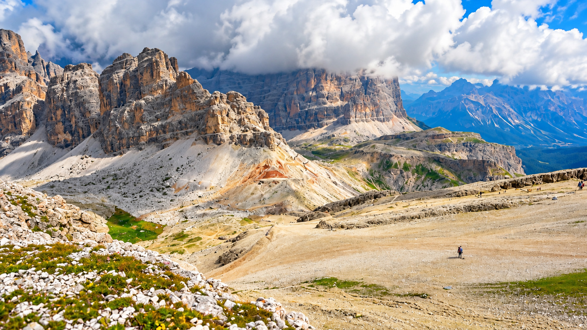 Mount Lagazuoi Dolomites Panoramic Mountain Journey 4K 