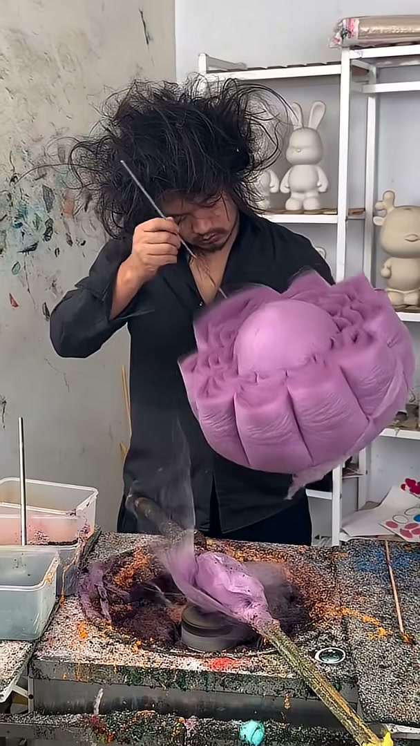 Cotton candy craziness with @cottoncandy2636 🤯💨