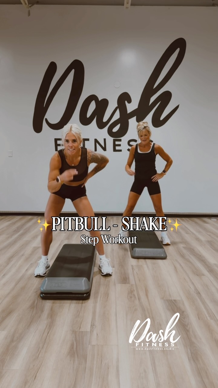 Step aerobics and cardio workout combination