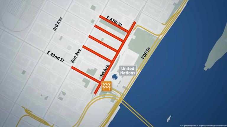 NYC details security plan ahead of UN General Assembly: Road closures ...