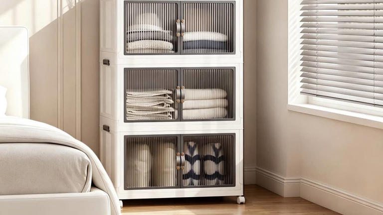Walmart’s collapsible storage bins are a ‘clean, modern’ way to store ...