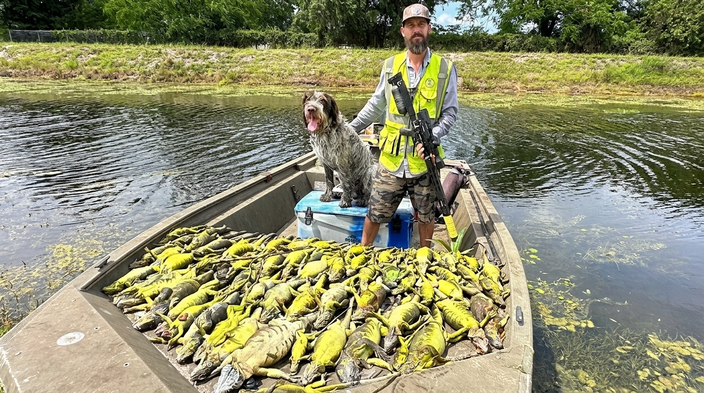 Why iguanas are a big problem in Florida