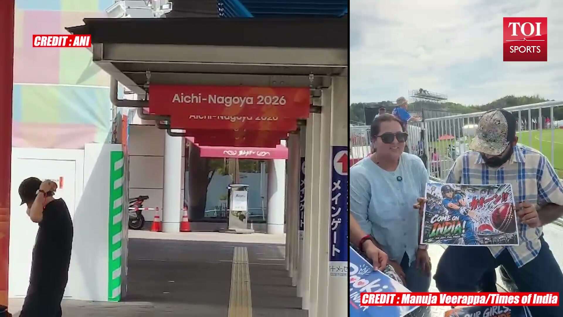 We love Smriti Mandhana! Indian fans in Japan on India vs Japan | Asian ...