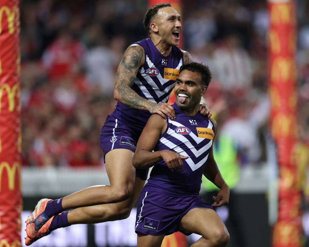 Fremantle's night of nights as they overrun Sydney and seal spot in second AFL grand final