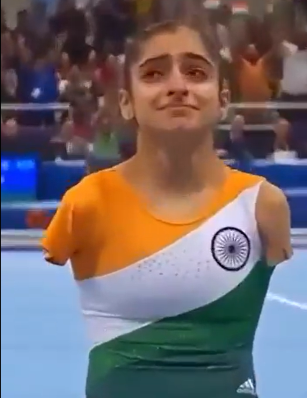 Fact check: Viral video of armless Indian girl performing flawless ...