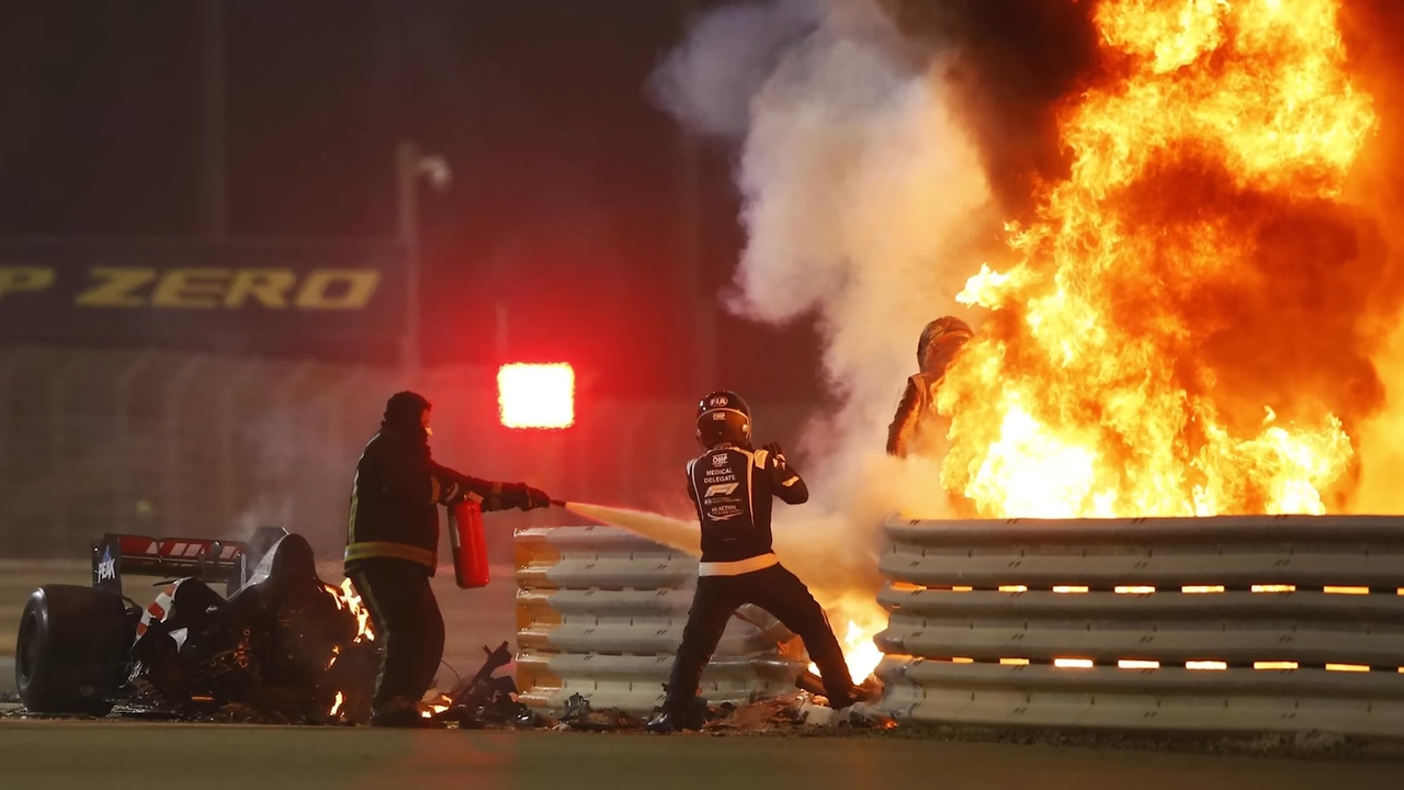 How F1 drivers survive crashes