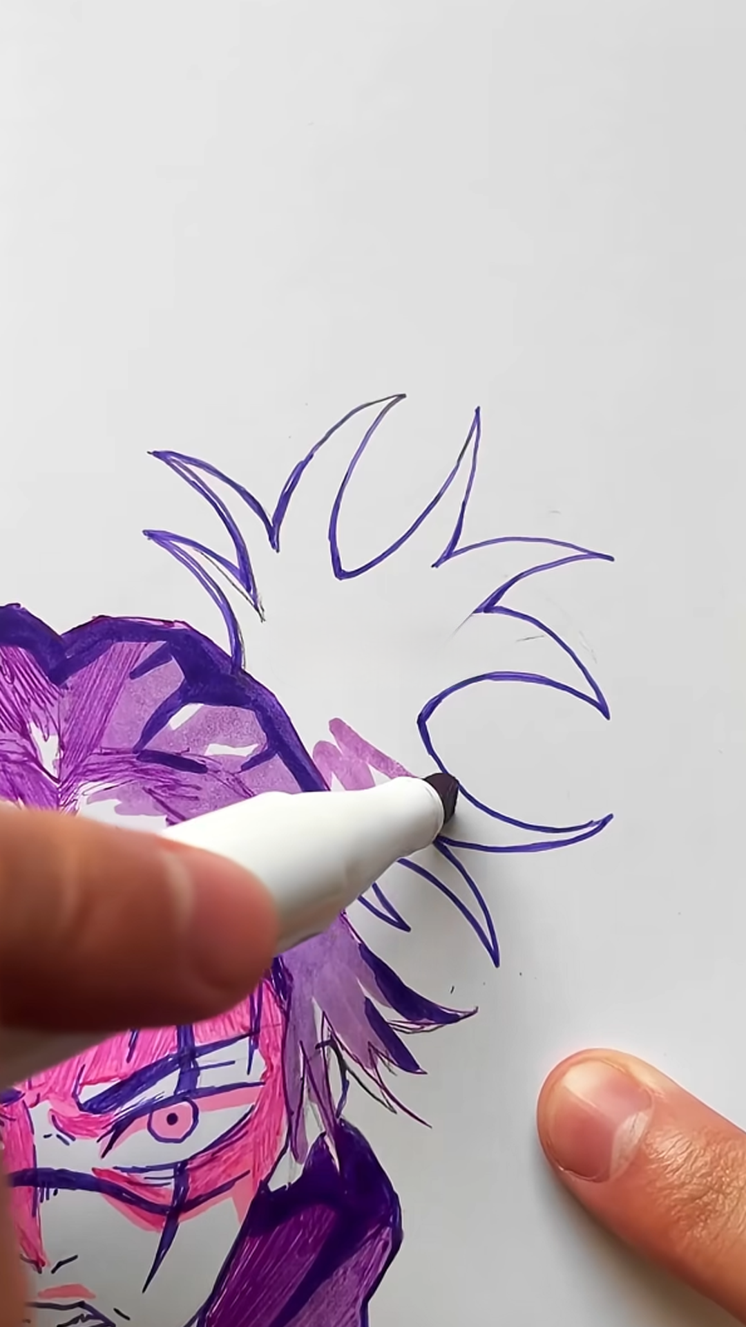 Simple art tutorial steps to upgrade a drawing