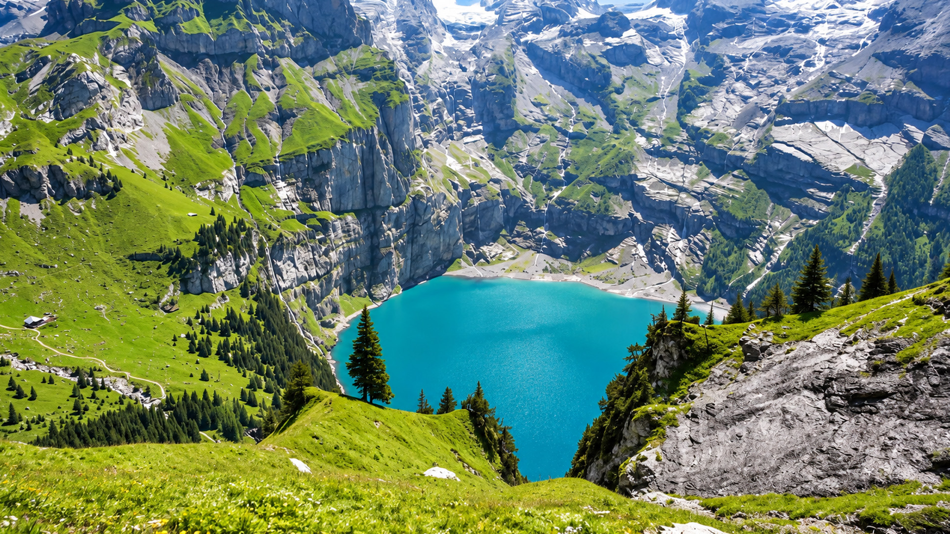 Is this Switzerland’s most beautiful alpine lake?